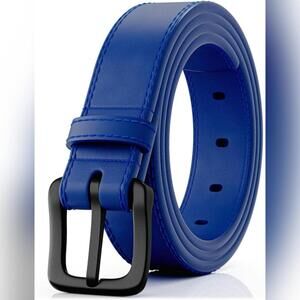 NWT ITAY Metal Free Hypoallergenic Leather Strap Sturdy Men's Belt, Size 45/115